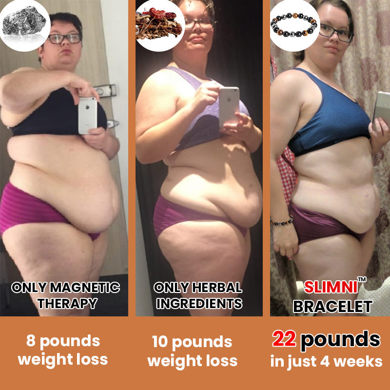 Slimni™ Magnetic Weight Loss Bracelet with Herbal Medication