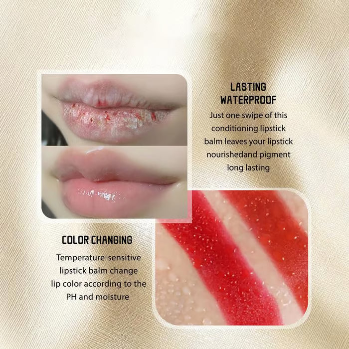 💋 Unlock Your Unique Glow: Hydrating, Transfer-Proof Color-Changing Lipstick💄