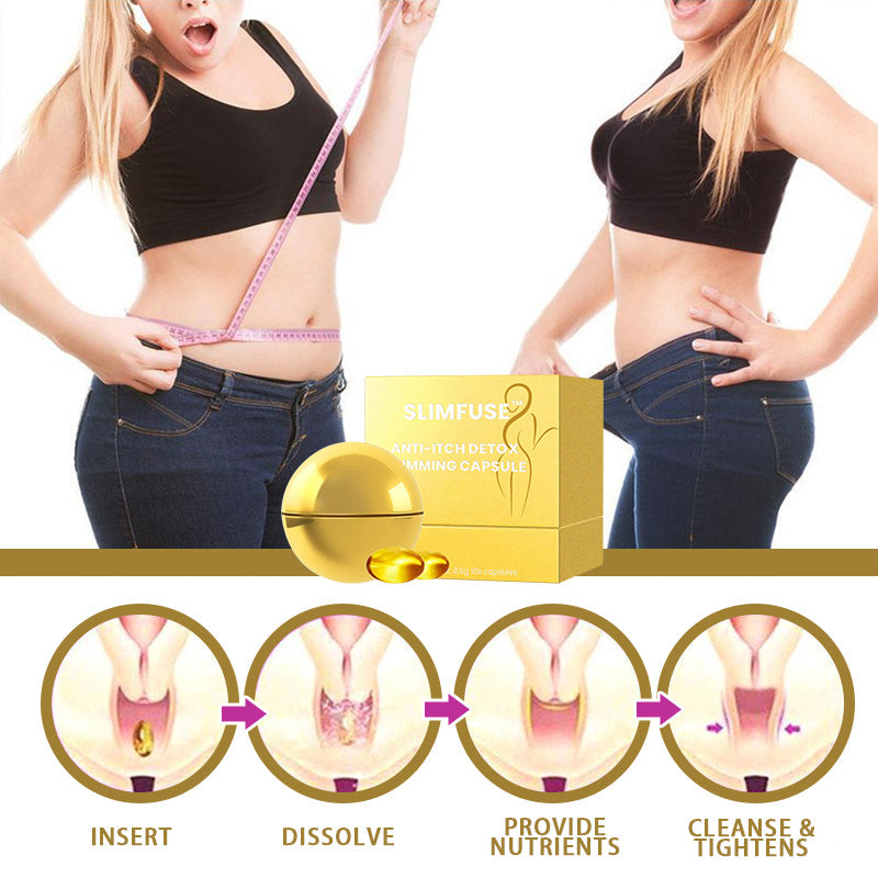 SLIMFUSE™ Anti-Itch Detox Slimming Capsule Suppository