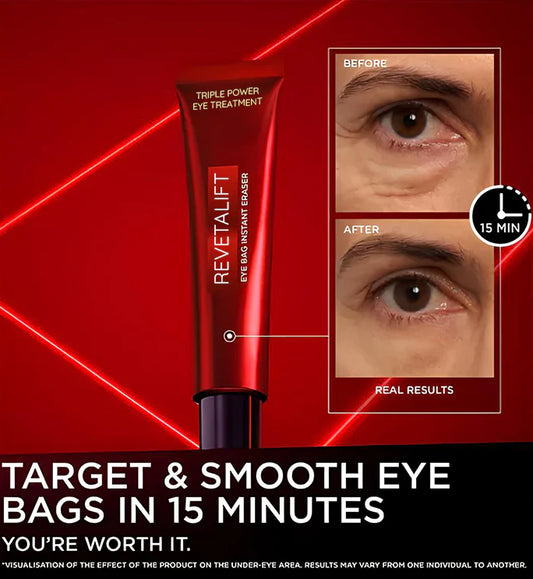 Revitalift instant Eye Bag Eraser-Instant Tightening & smoothing for Bright, Youthful Eyes
