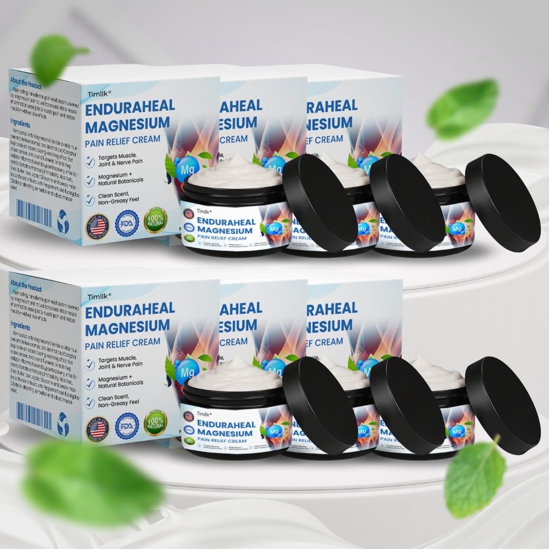 Timllk® EnduraHeal Magnesium Pain Relief Cream (Treats Arthritis, Neuropathy, Rheumatism, Sports Injuries & More)