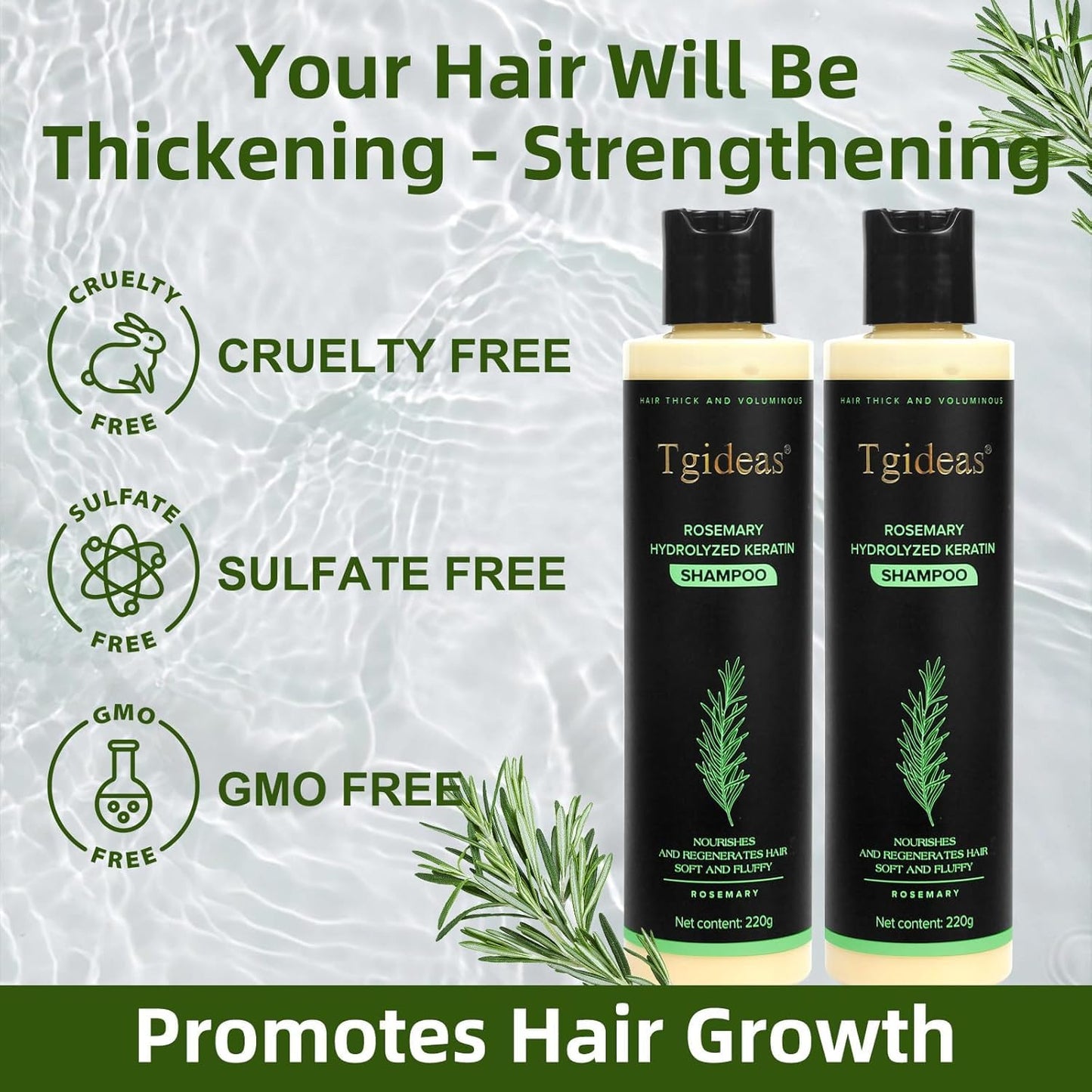 Organic Rosemary Hair Growth shampoo