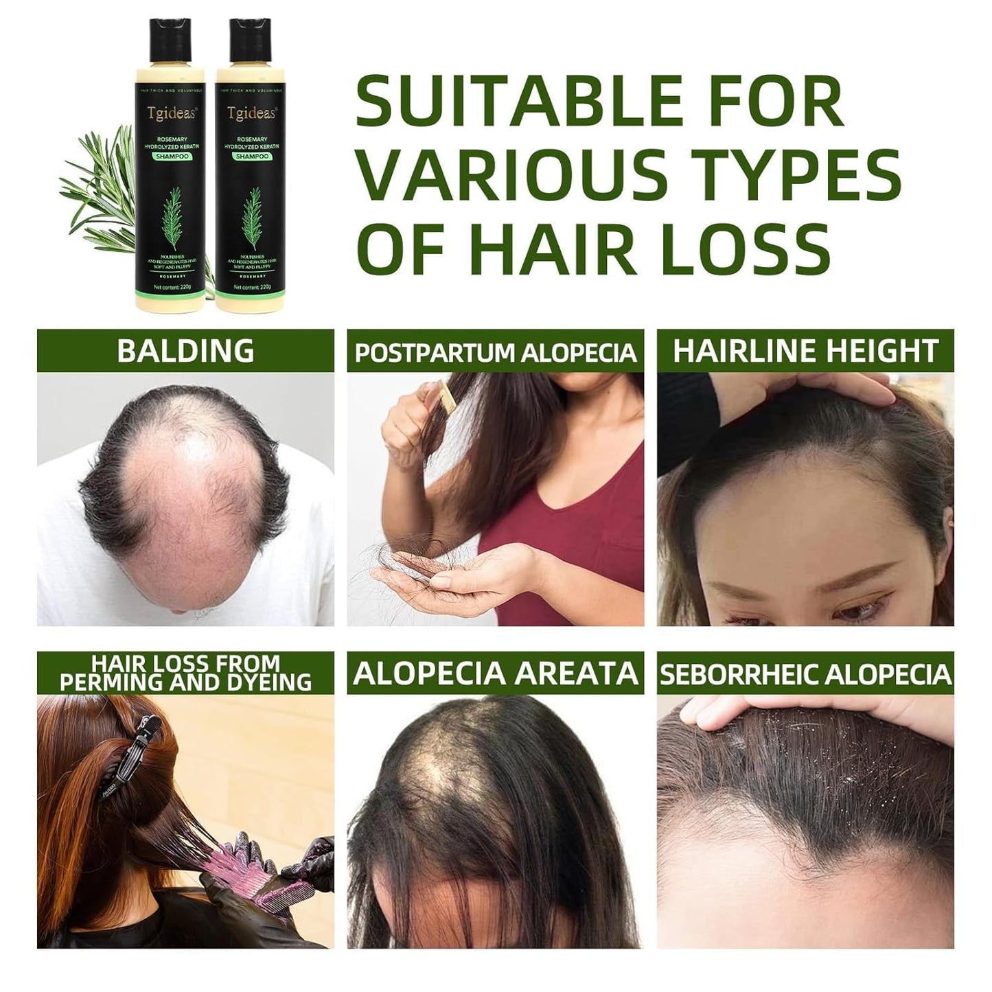 Organic Rosemary Hair Growth shampoo