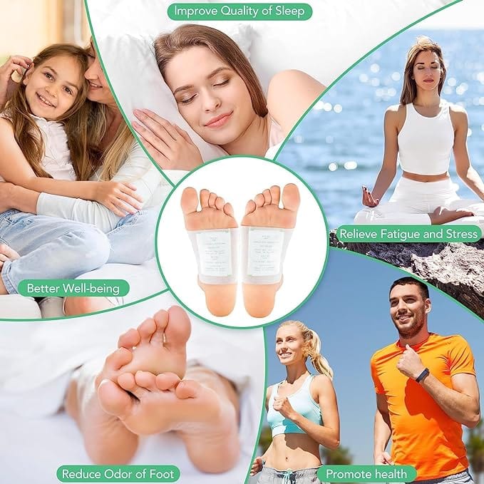 Zakdavi™ Detox Foot Patches - Rejuvenate Your Body Overnight