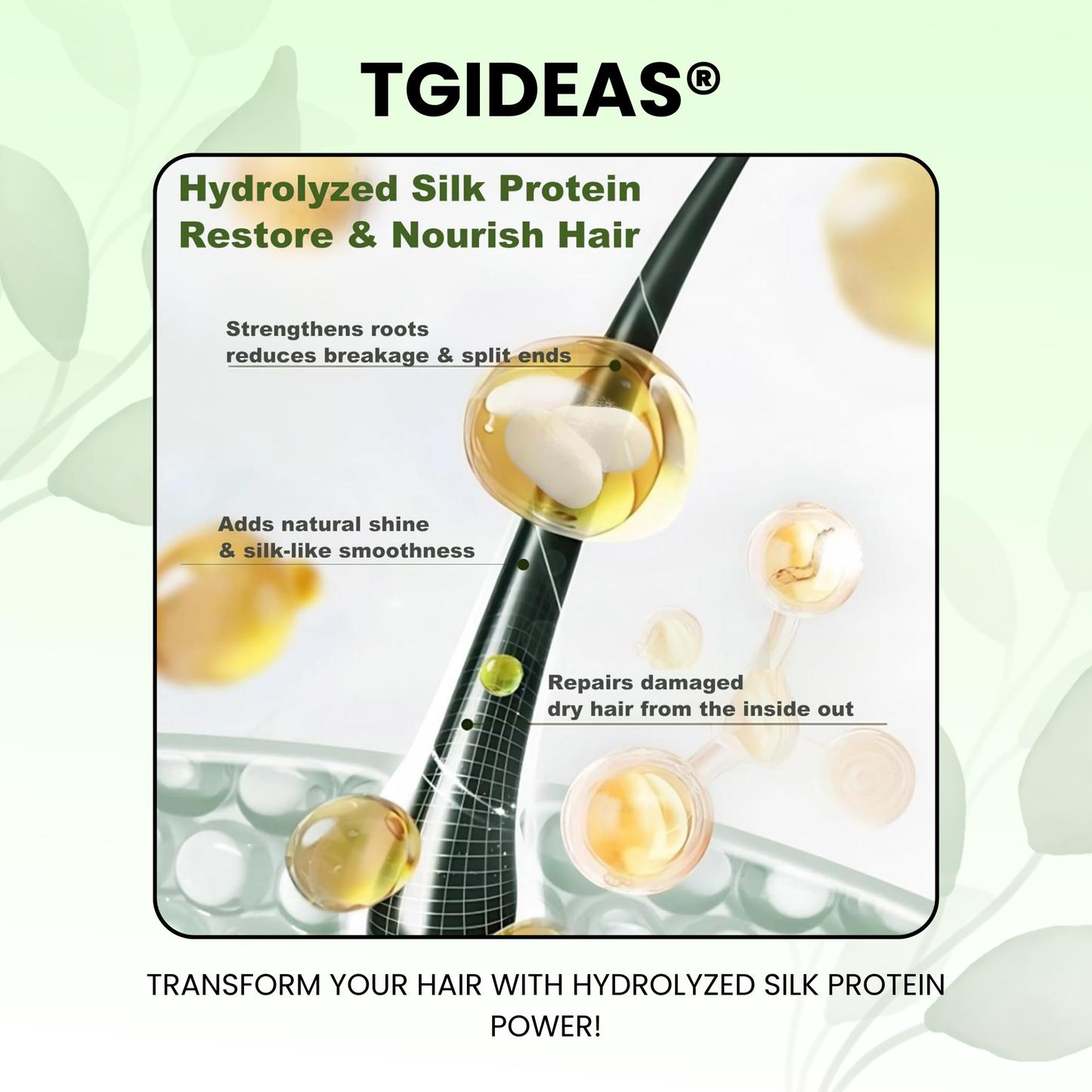 Tgideas Anti-Hair Fall Hair Loss Treatment Shampoo