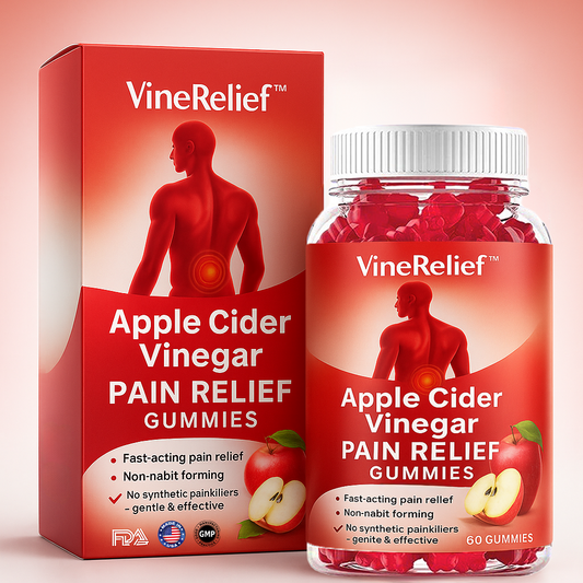 VineRelief™ Apple Cider Vinegar Pain Relief Gummies