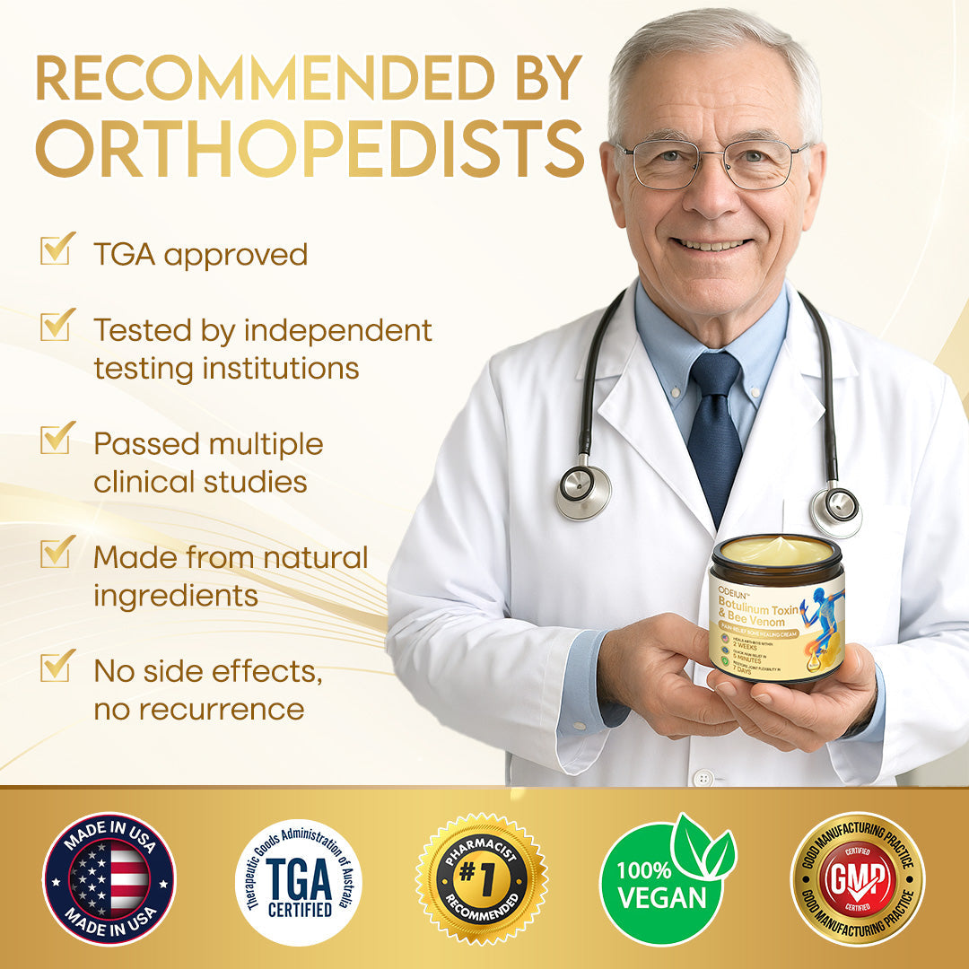 Comfort for Joints ⚡ | Odeiun™ Orthopedic Cream • Bee Venom + Botulinum • AAOS-Inspired