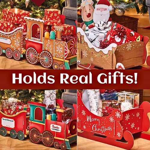 š Handcrafted Christmas Train Gifts ā $31.99 Limited Price! Perfect Holiday Surprise for Kids & Collectors!