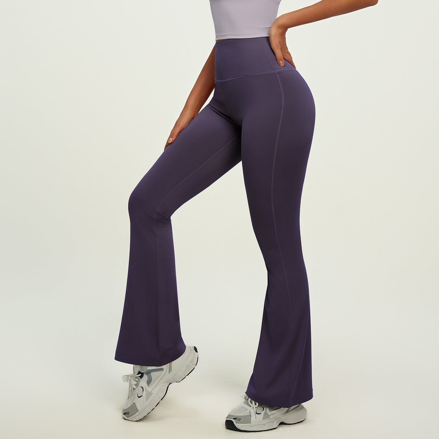 High Waisted Scrunch Butt Lifting Yoga Bootcut Leggings