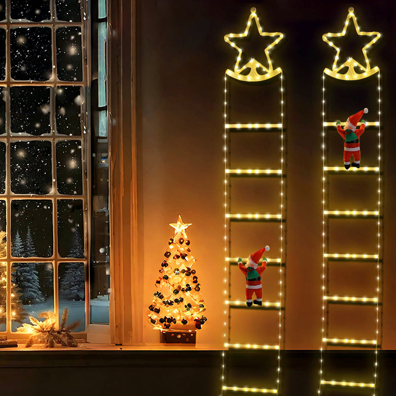 🏡💖Christmas Decorative Ladder Lights – Unique Glowing Ladder Design That Shines Bright✨