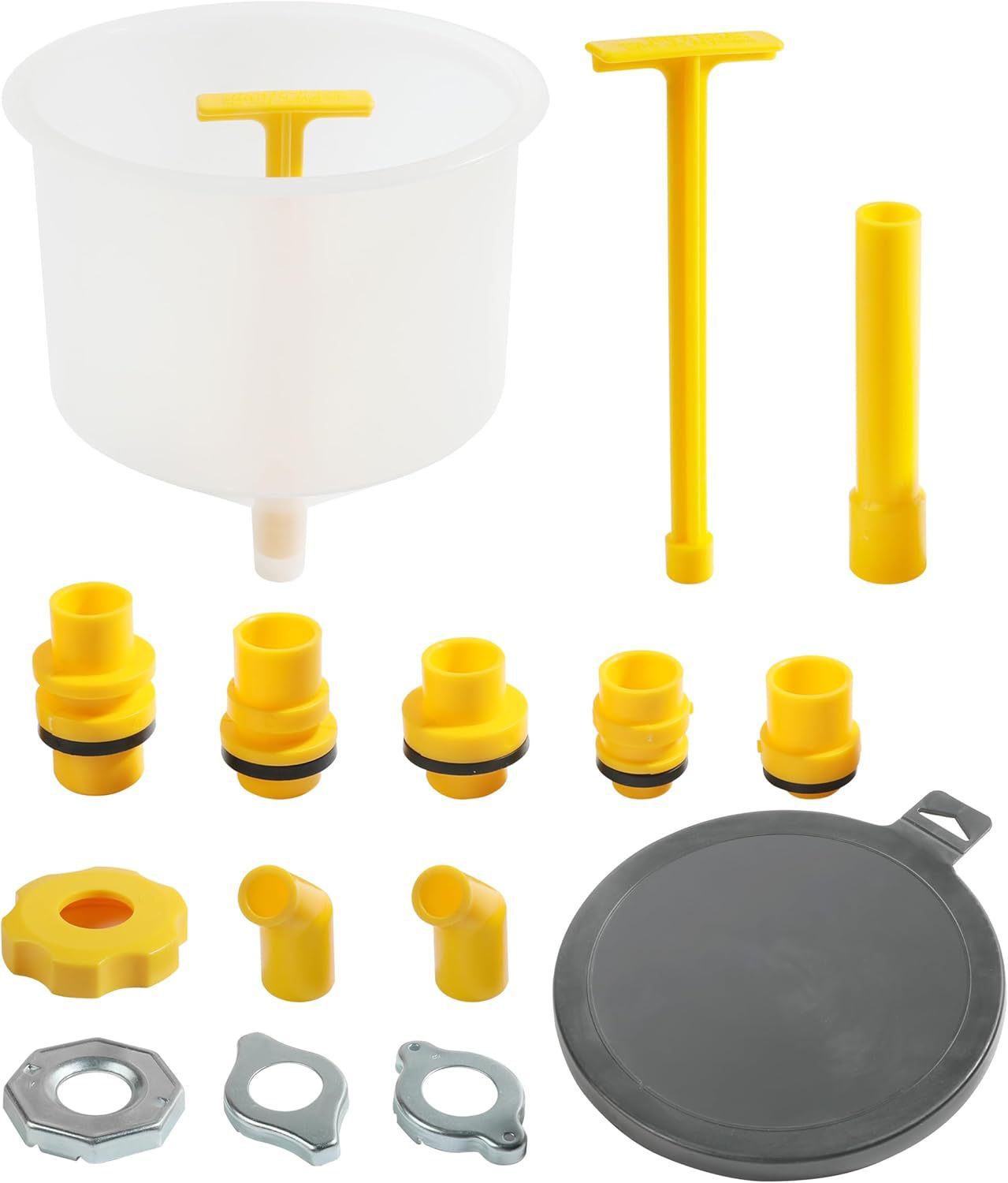 š„Engine Oil Funnel Set, 1.36 Qt Automotive Oil Funnel Kit