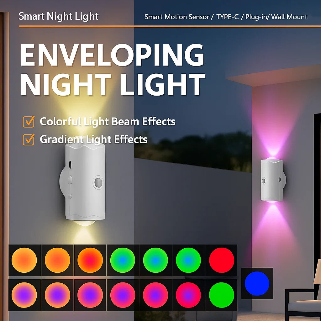 π Christmas Magic: Your Smart Sensor Night Light!