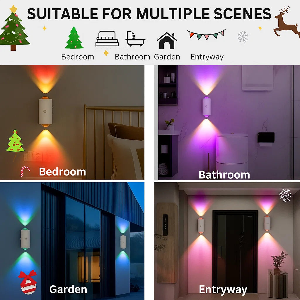 π Christmas Magic: Your Smart Sensor Night Light!