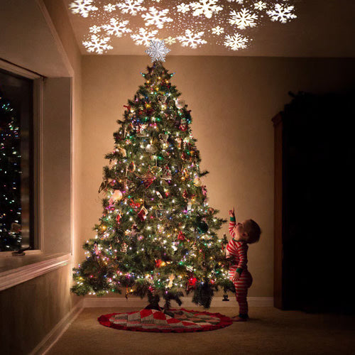 🎉Last Day 49% OFF🎁LED Christmas Tree Top Projection Lights Tree Lights