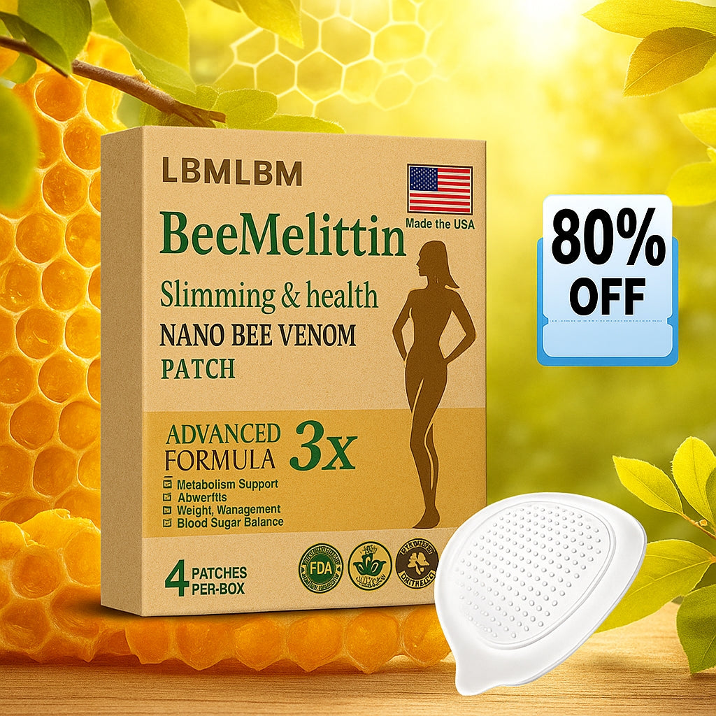 【Last Day Promotion 80% OFF🔥】FDA Official: LBMLBM™ BeeMelittin Slimming Patch – Fat Burning, Cellulite Reduction & Body Shaping(Zero Pain, 24/7 Release | Lose 20lbs FAST | 90% Sugar Drop | )🔥🎁
