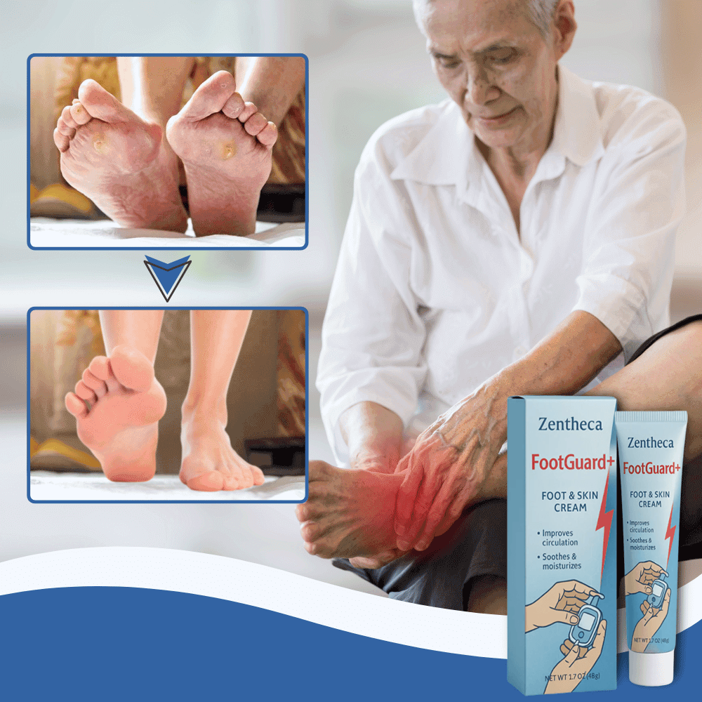 Zentheca Footguard+ |FINALLY! A Better Way To Treat Wounds, Ulcers or Discoloration of the Leg, Ankle or Foot!