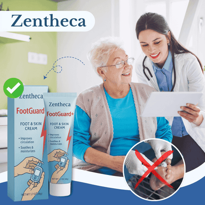 Zentheca Footguard+ |FINALLY! A Better Way To Treat Wounds, Ulcers or Discoloration of the Leg, Ankle or Foot!