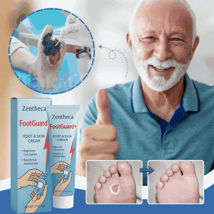 Zentheca Footguard+ |FINALLY! A Better Way To Treat Wounds, Ulcers or Discoloration of the Leg, Ankle or Foot!