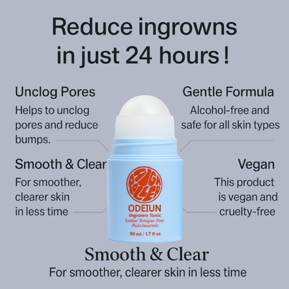 High Roller Ingrown Tonic - Serum for Eliminating Ingrown Hairs and Razor Bumps