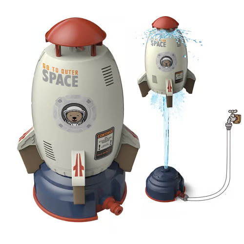 White Space Rocket