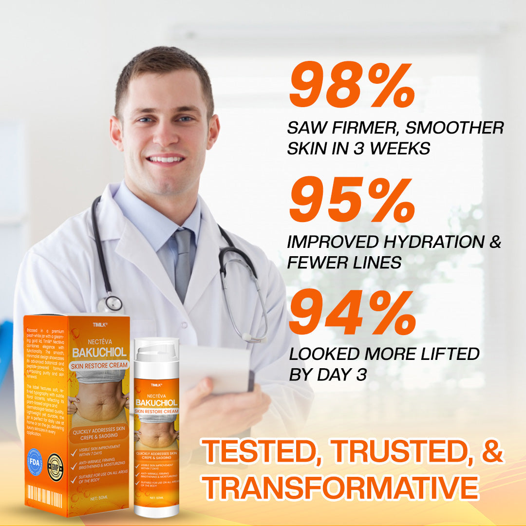 Seurico® Nectéva Bakuchiol Skin Restore Cream - (Anti-aging, Hydrating, Skin Firming & Lifting)