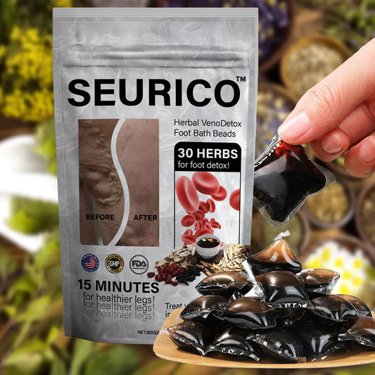 Seurico™ Herbal VenoDetox Foot Bath Beads (𝐋𝐀𝐍𝐀 𝐂𝐞𝐫𝐭𝐢𝐟𝐢𝐜𝐚𝐭𝐢𝐨𝐧,𝗟𝘆𝗺𝗽𝗵𝗮𝘁𝗶𝗰 𝗔𝘀𝘀𝗼𝗰𝗶𝗮𝘁𝗶𝗼𝗻 𝗼𝗳 𝗔𝗺𝗲𝗿𝗶𝗰𝗮)