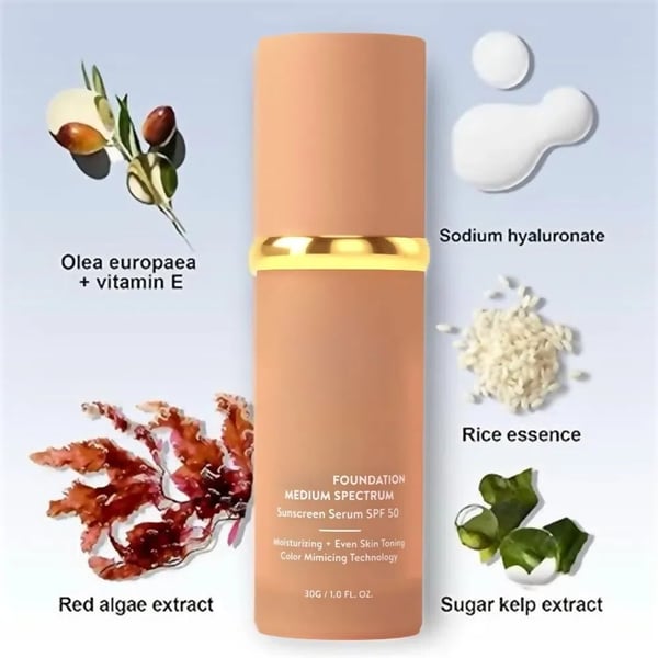 🔥 Foundation 4 in 1 - Light Spectrum