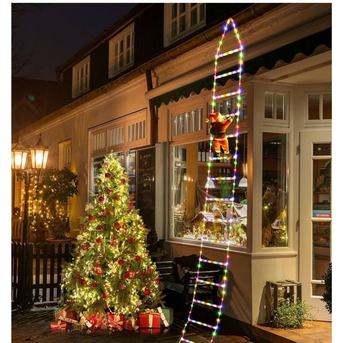 🏡💖Christmas Decorative Ladder Lights – Unique Glowing Ladder Design That Shines Bright✨