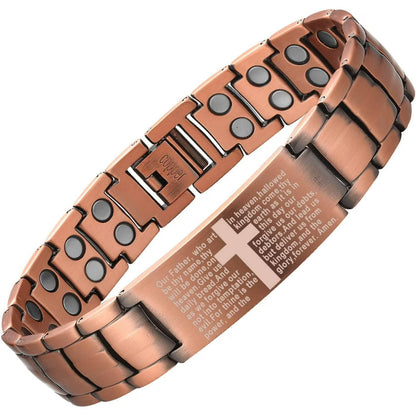 God's Blessing Copper Magnetic Bracelet-Relieve fatigue and promote blood circulation