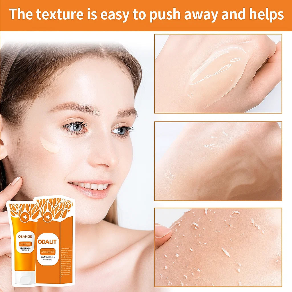 ODALIT Brightening Exfoliator Gel: Enzyme + Hyaluronic Acid | 94% Brighter Skin in 7 Days | Vegan, Sensitive-Safe