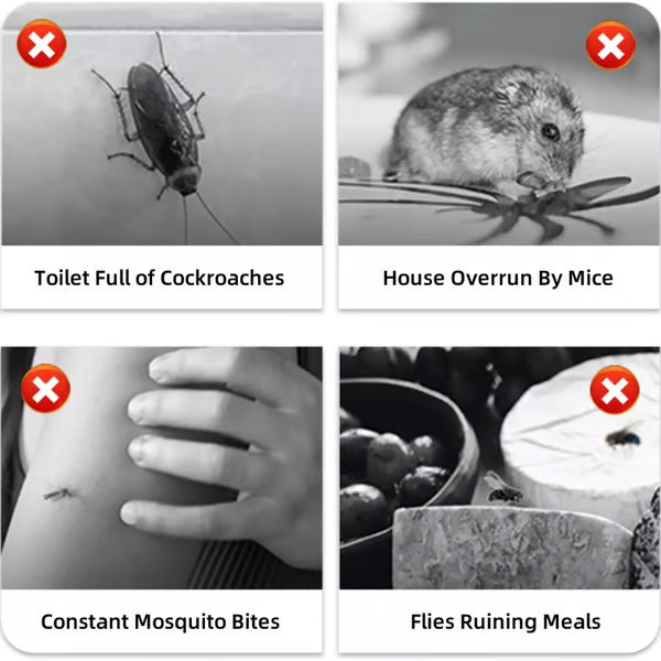 🔥BEST BUY🔥Potent Plug-In Ultrasonic Rodent Deterrent – No More Pests!