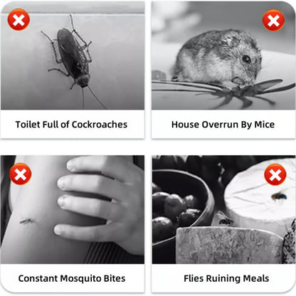 🔥BEST BUY🔥Potent Plug-In Ultrasonic Rodent Deterrent – No More Pests!