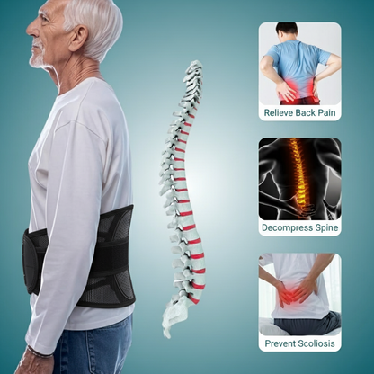 LBMLBM™ Orthopedic Lumbar Support Belt-For Sciatica, Herniated Disc & Chronic Back Pain