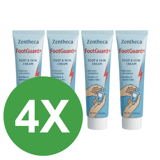 Zentheca Footguard+ |FINALLY! A Better Way To Treat Wounds, Ulcers or Discoloration of the Leg, Ankle or Foot!