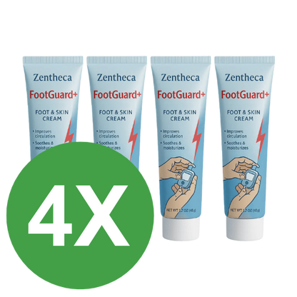 Zentheca Footguard+ |FINALLY! A Better Way To Treat Wounds, Ulcers or Discoloration of the Leg, Ankle or Foot!